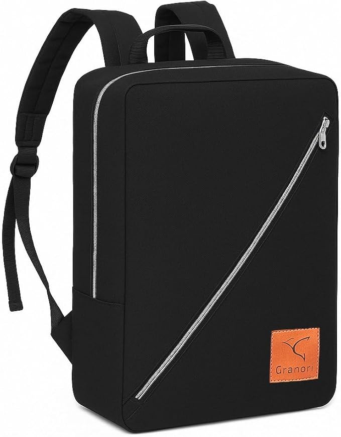 Handgepäck Rucksack 40x30x15 cm als leichtes kleines Flugzeug Kabinengepäck