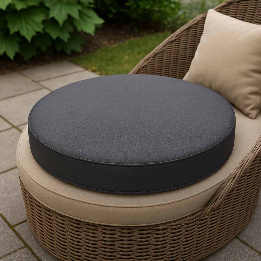 Bezug nach Mass für Sitzkissen und Polster im Garten und Outdoor Bereich