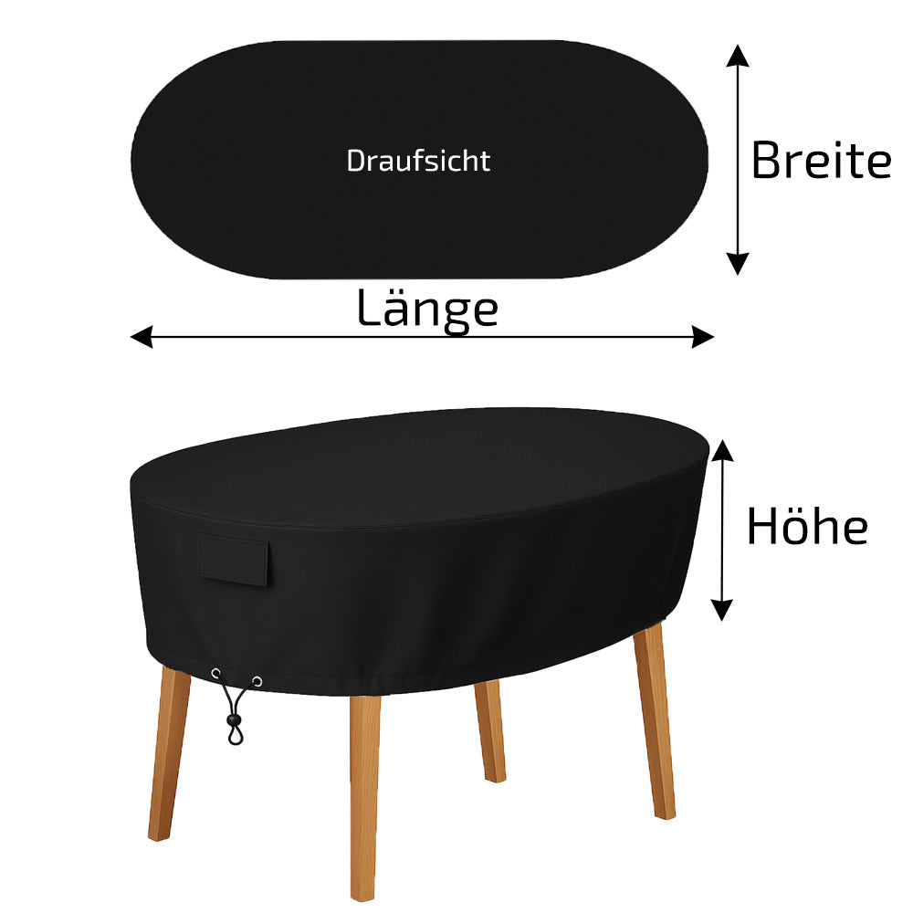 Abmessungen_Konfiguration_ovaler_Tisch_Abdeckhaube
