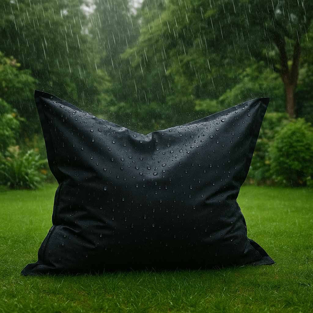 Wasserdichter XXL Outdoor Sitzsack Bezug nach Maß angefertigt (maßgefertigtes Schutz Cover)