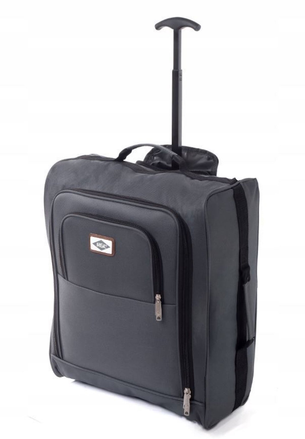 Leichter 55x40x20 Handgepäck Koffer Trolley mit Rollen und Teleskopgriff