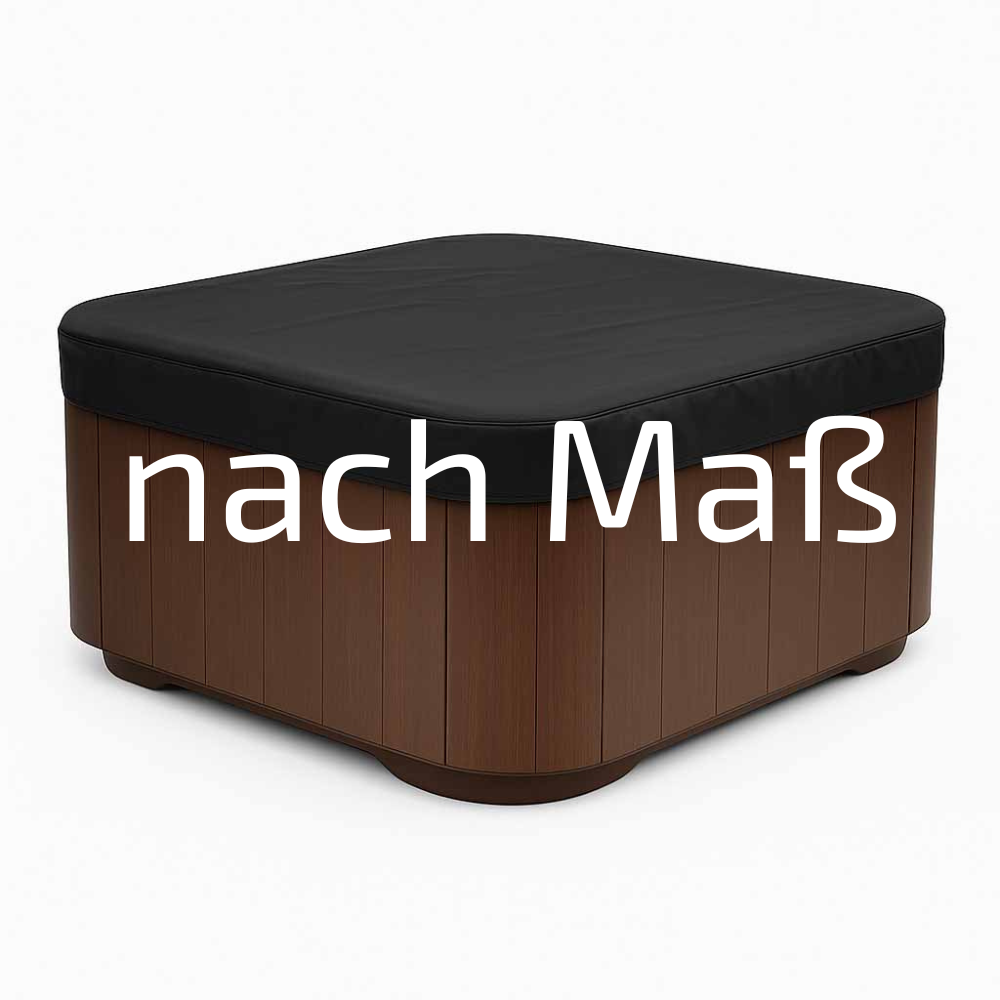 Maßangefertigte Abdeckung für Whirlpool, Badefass, Badezuber, Hot Tube und Jacuzzi In- und Outdoor (wasserdicht)