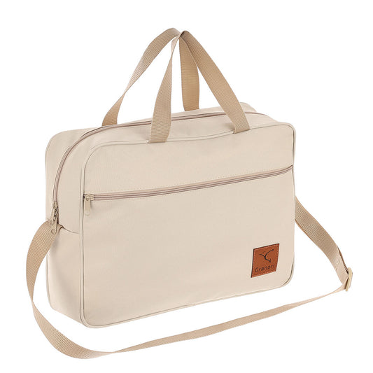 40x30x10 cm Handgepäck Tasche in beige für Lufthansa Flug
