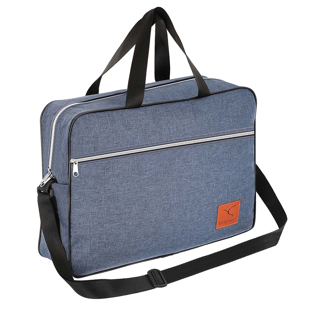 40x30x10 cm Handgepäck Tasche in blau für Lufthansa Flugzeug