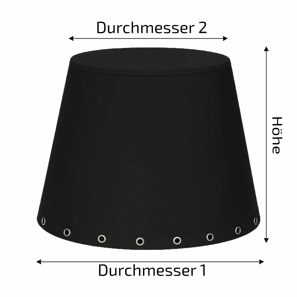 Maßgeschneiderte konische Schutzhaube als Abdeckung für Heizstrahler, Brunnen, Trichter etc. (maßangefertigt)