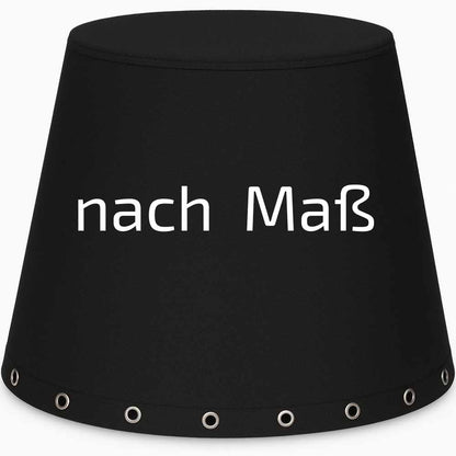Kegelförmige Abdeckung nach Maß für Outdoor Schutz von z.B. Brunnen, Schirm, Hängesessel und Leuchten (Kegelstumpf-Plane individuell gefertigt mit verstärktem Rand und Ösen)
