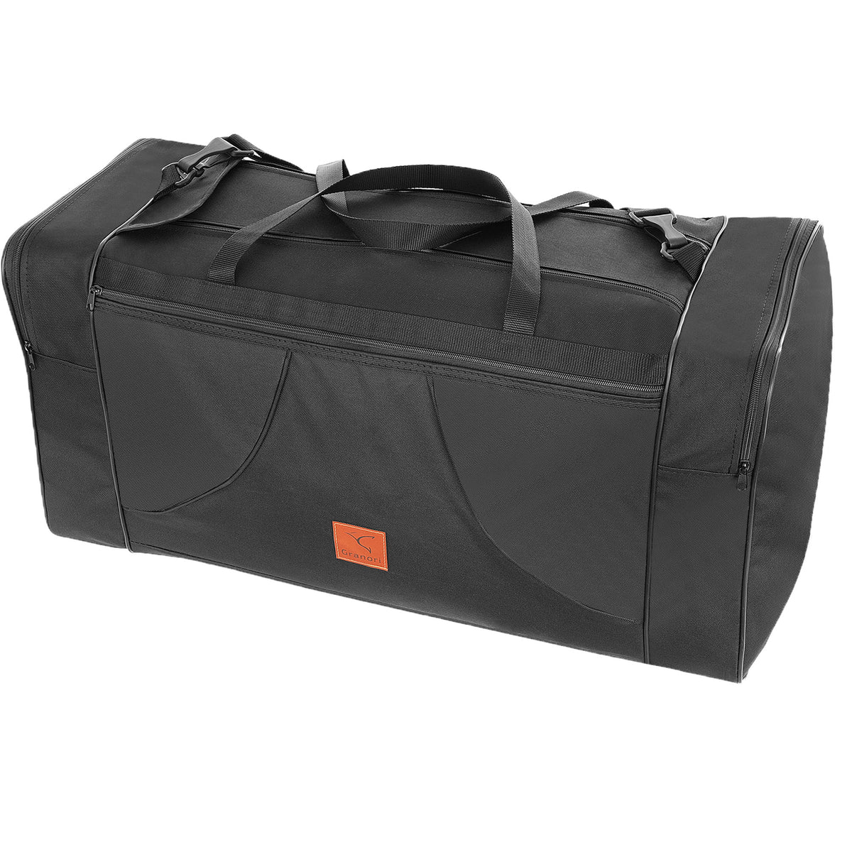 Reisetasche in schwarz mit 150 Liter Volumen