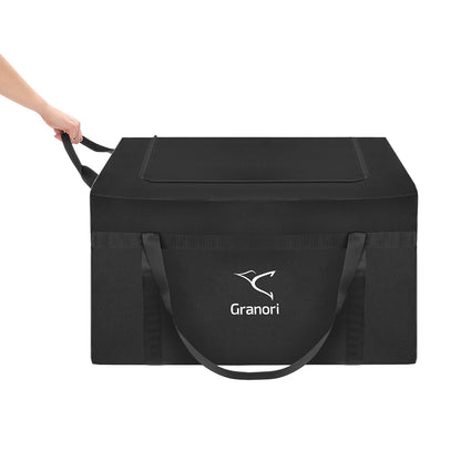 Große leichte Tragetasche mit 200 Liter Fassungsvermögen (Front mit Handgriff)