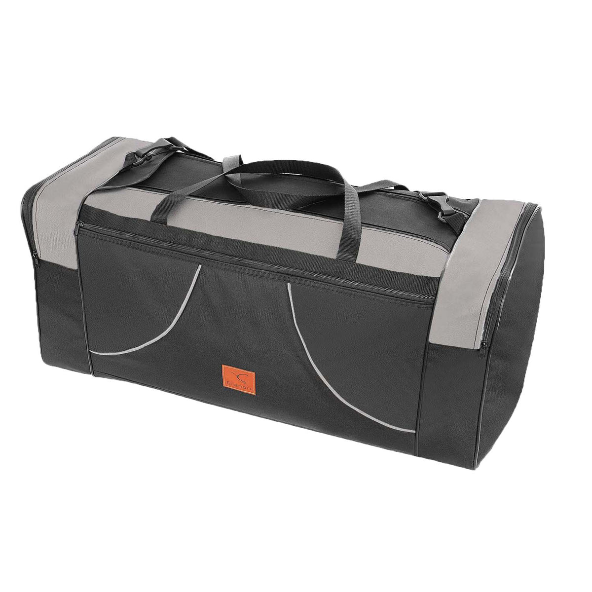 Reisetasche in grau-schwarz mit 50 Liter Volumen