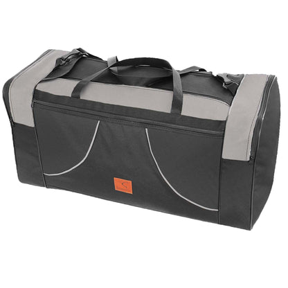 Reisetasche in grau-schwarz mit 150 Liter Volumen