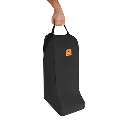 Tasche für Reitstiefel mit Schulterriemen und Griff zum Tragen
