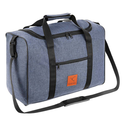 Handgepäck Flugzeug Tasche 40x30x20 cm (30x40x20 cm) für Wizzair / Ryanair Flug in blau.