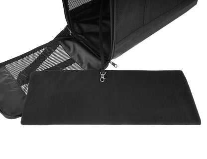 Flugzeug Hundetasche mit Einlage für Auslaufschutz