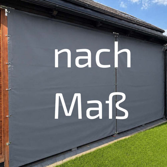 Carport Plane nach Maß als wasserdichte und wetterfeste Seitenwand / Vorhang Lösung
