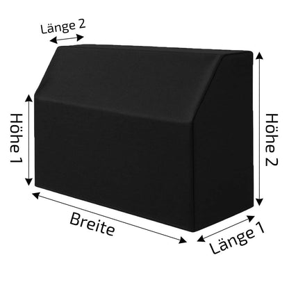 E Piano Abdeckhaube für Digital Piano 88 Tasten und Klavier passgenau gefertigt als Schutz vor Staub und UV-Licht