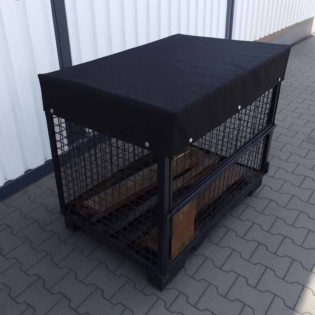 UNICOVR Abdeckhaube für Gitterboxen, Container, Holz & Paletten nach Maß