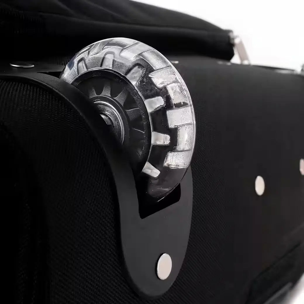 Handgepäck Kabinentrolley 55x40x20 cm – leichter Bordkoffer passend für Ryanair, Eurowings und andere Airlines