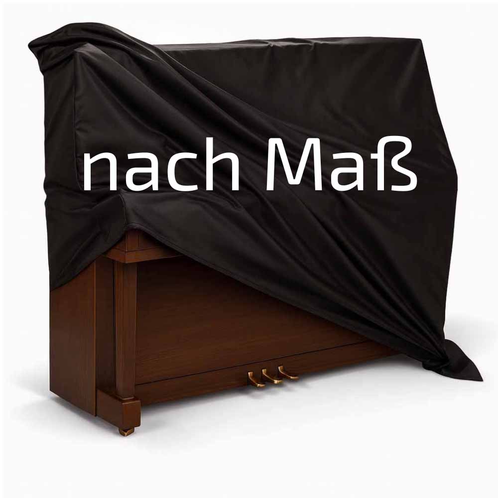 Maßgeschneiderte Klavier Abdeckung als Staubschutz für Upright-Klavier, Digital Piano, Stage Piano sowie E Piano 88 Tasten