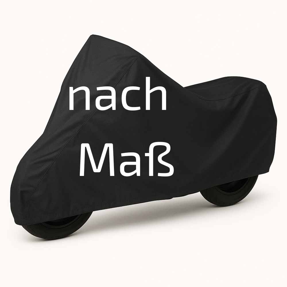 Winterfeste Motorrad Abdeckung nach Maß im Outdoor-Bereich