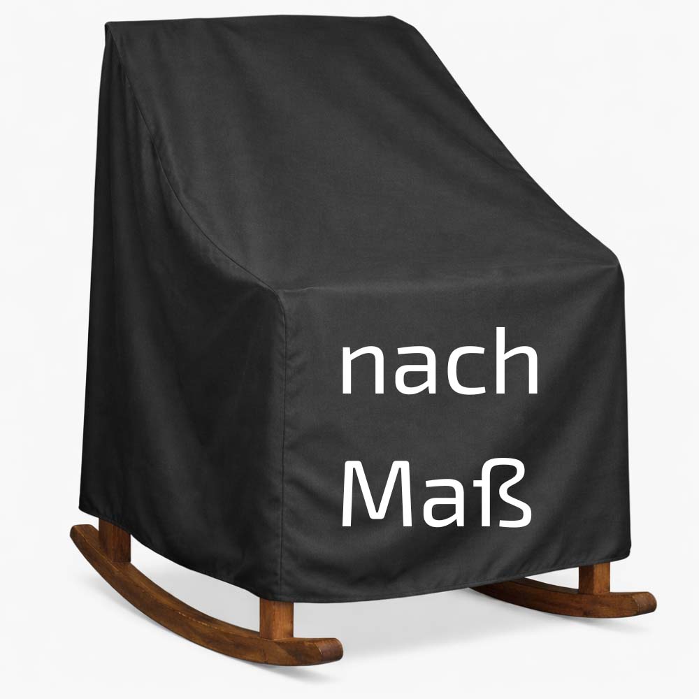 Maßgefertigte Schaukelstuhl Outdoor Abdeckung im Garten
