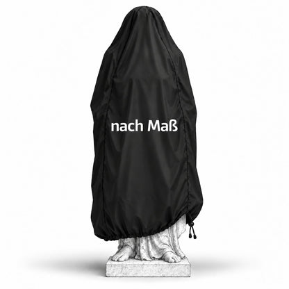 Lockere Skulpturen Schutzhülle mit sichtbarem Fußbereich und Sockel